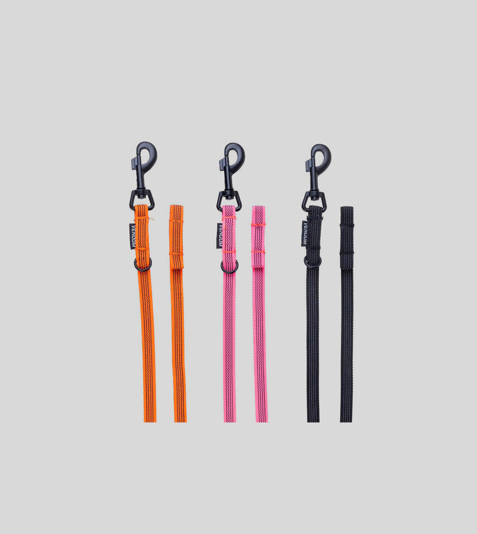 Rubber leash 2in1 - long
