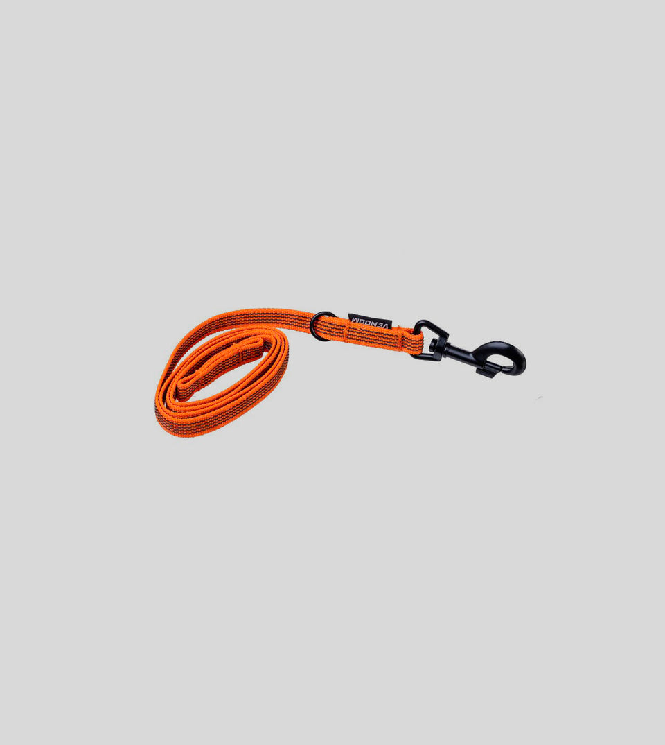 Rubber leash 2in1 - long