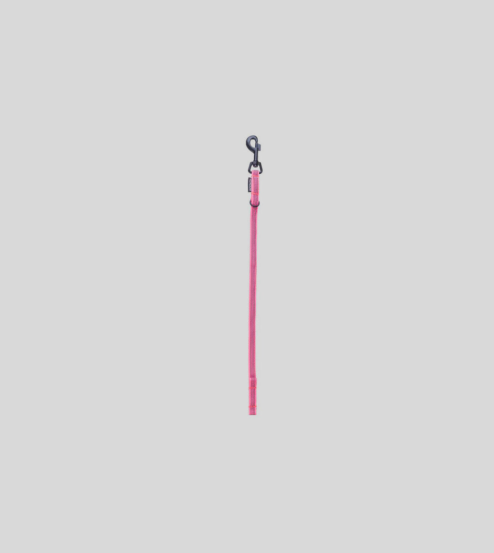 Rubber leash 2in1 - short